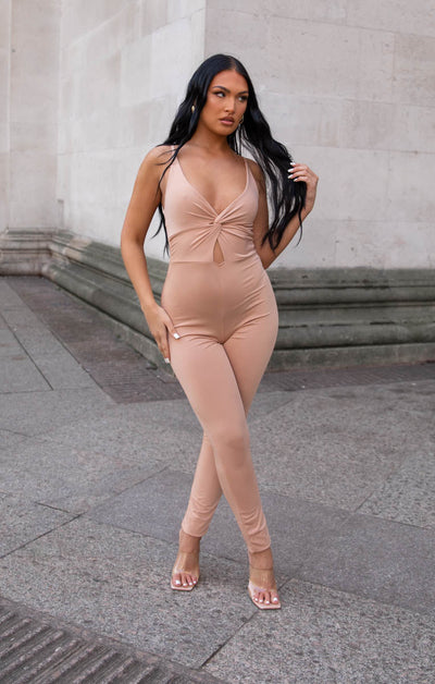 ROSE Draped Jumpsuit - LidaPlace