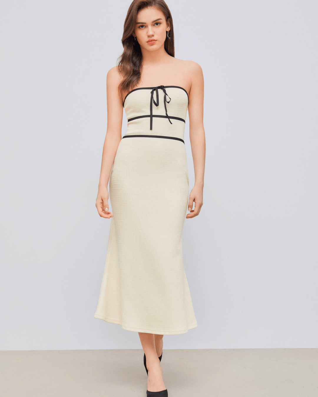 Elena Strapless Dress - LidaPlace