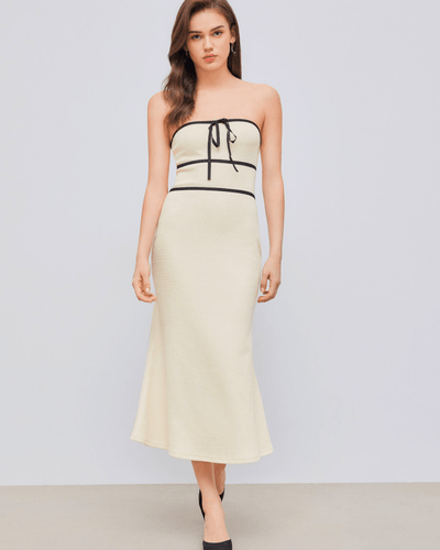 Elena Strapless Dress - LidaPlace