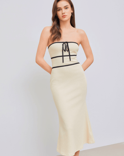 Elena Strapless Dress - LidaPlace