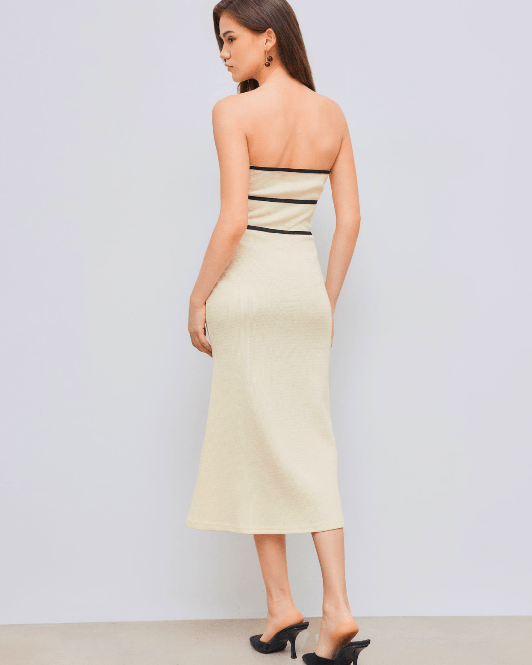 Elena Strapless Dress - LidaPlace