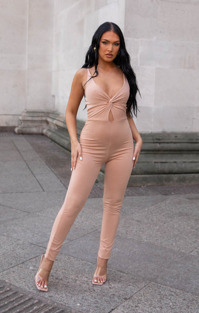 ROSE Draped Jumpsuit - LidaPlace