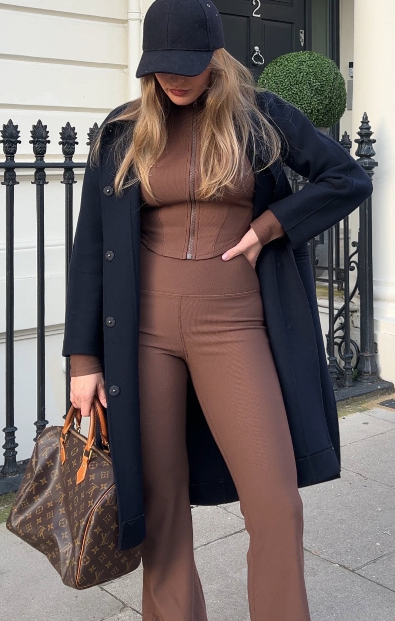 MAREN Rib Zip Top - LidaPlace