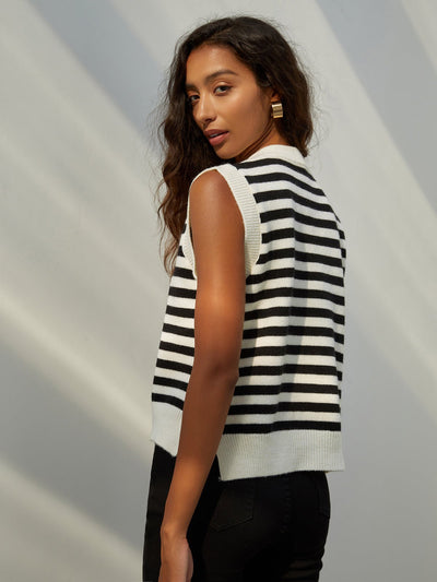 ESSENCE Striped Vest - LidaPlace