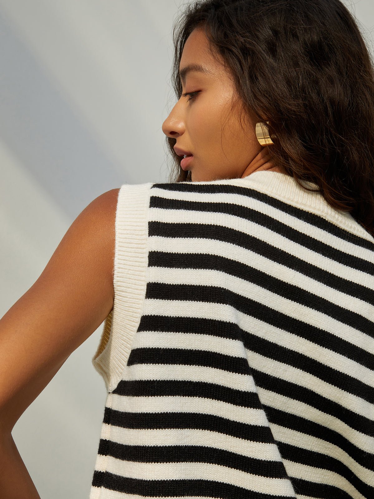 ESSENCE Striped Vest - LidaPlace