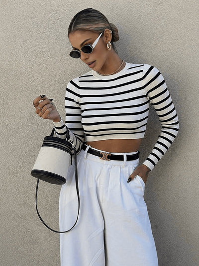 ELLA Striped Top - LidaPlace