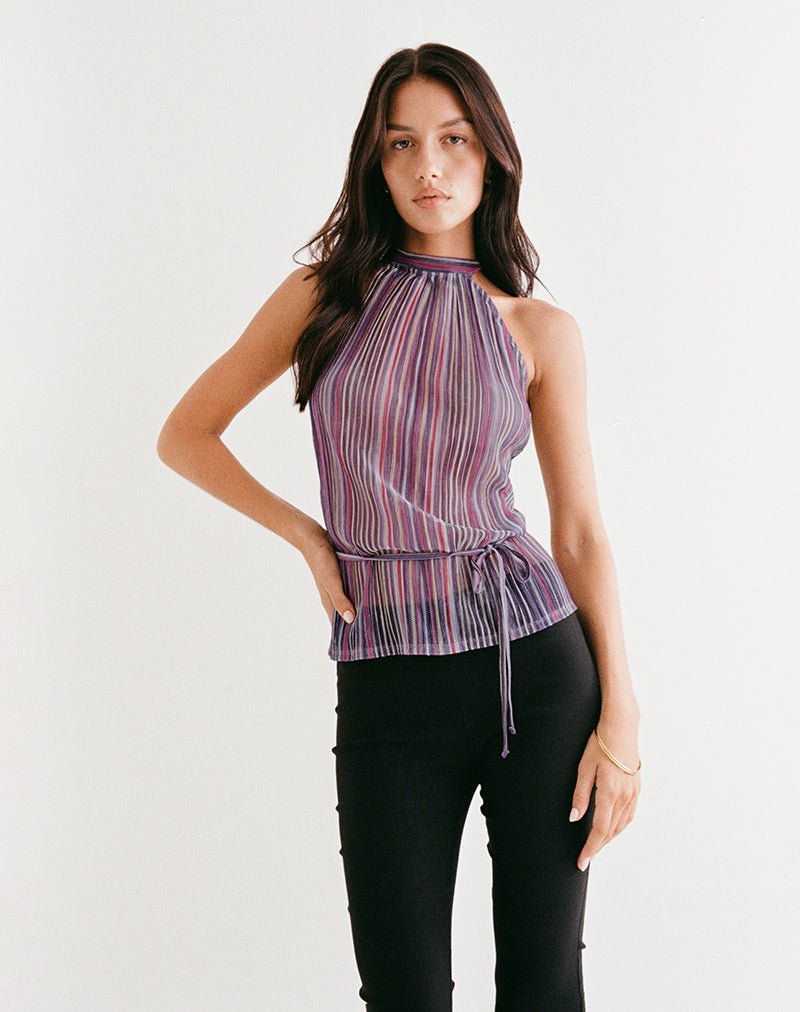 BRIELLE Plisse Top - LidaPlace