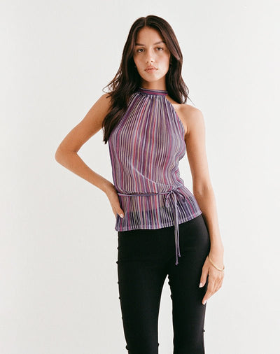 BRIELLE Plisse Top - LidaPlace
