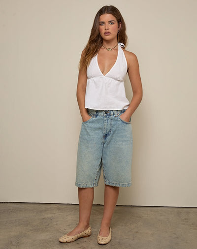 ELARA Linen Top - LidaPlace