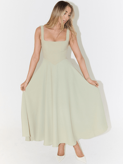 Amelia Midi Dress - LidaPlace