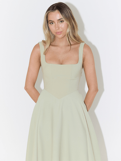 Amelia Midi Dress - LidaPlace