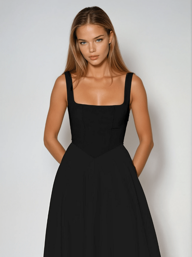 Amelia Midi Dress - LidaPlace