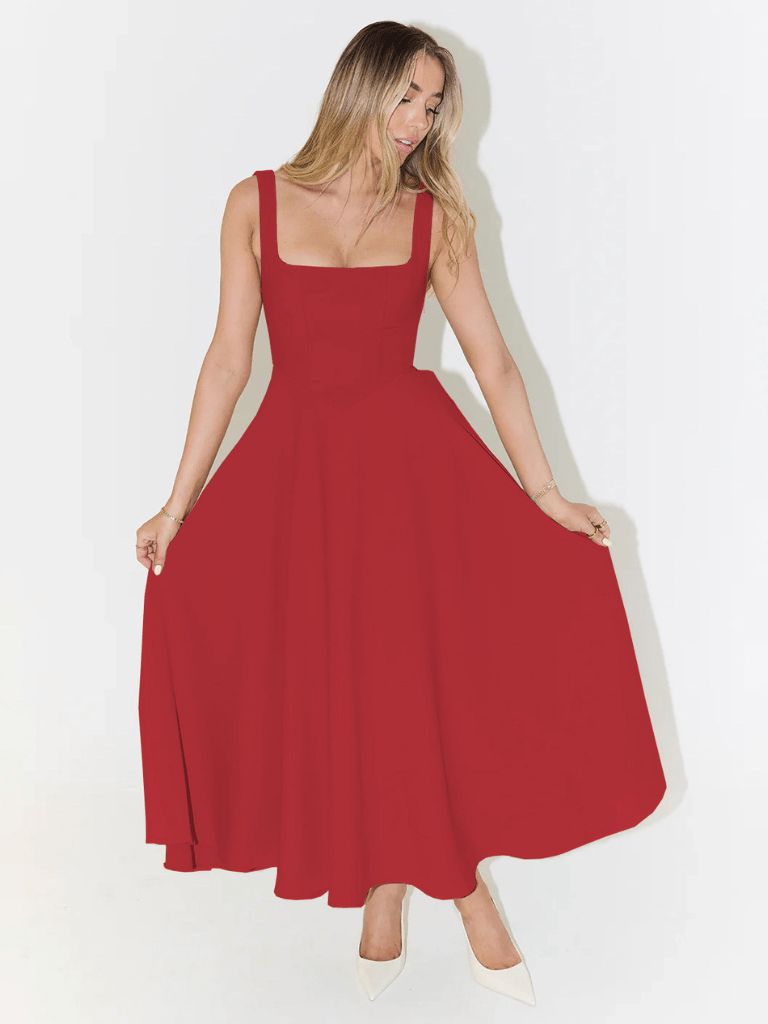 Amelia Midi Dress - LidaPlace