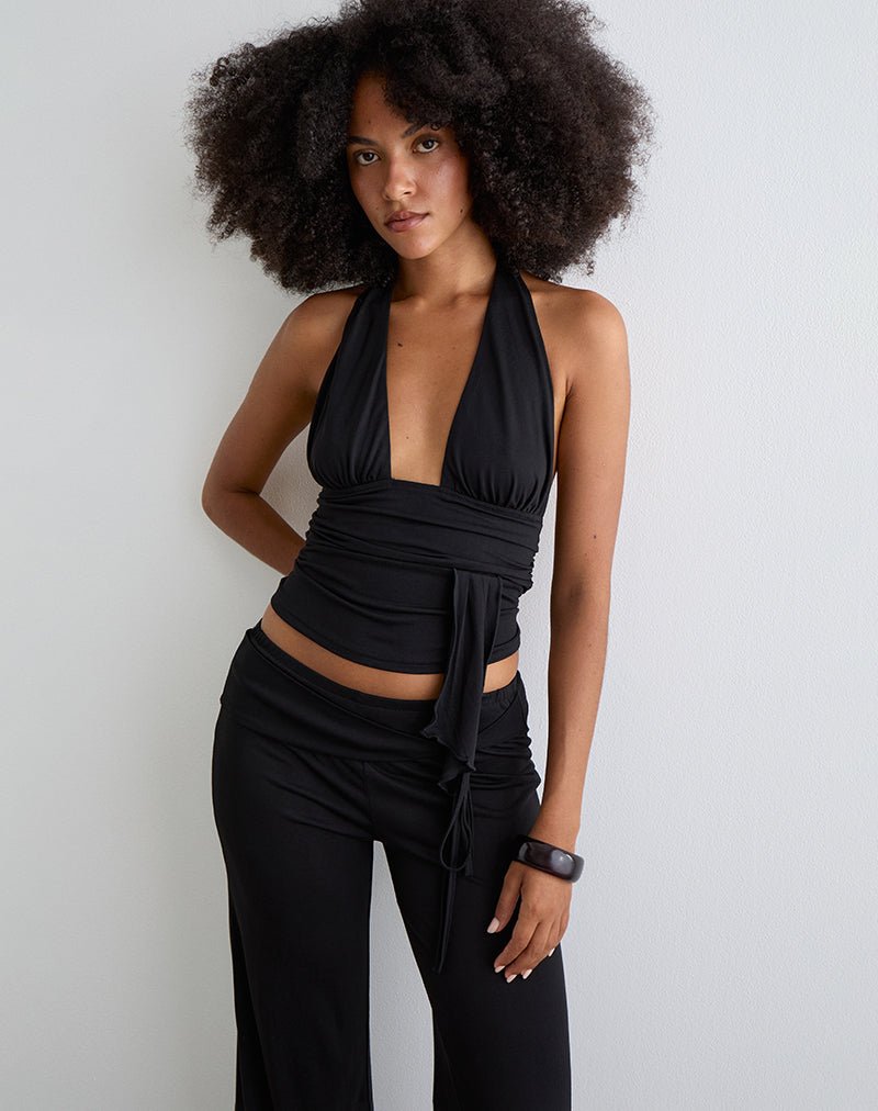 SORELLA Neck Blouse - LidaPlace