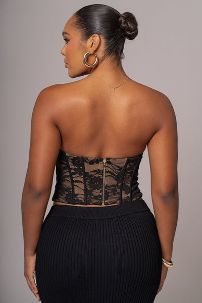 MAIA Lace Corset Top - LidaPlace