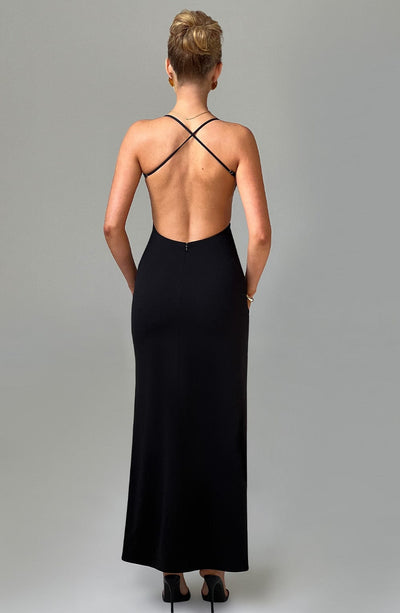 ARIA Scoop Maxi Dress - LidaPlace