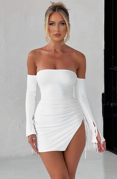 LIV Halter Mini Dress - LidaPlace