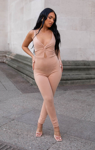 ROSE Draped Jumpsuit - LidaPlace