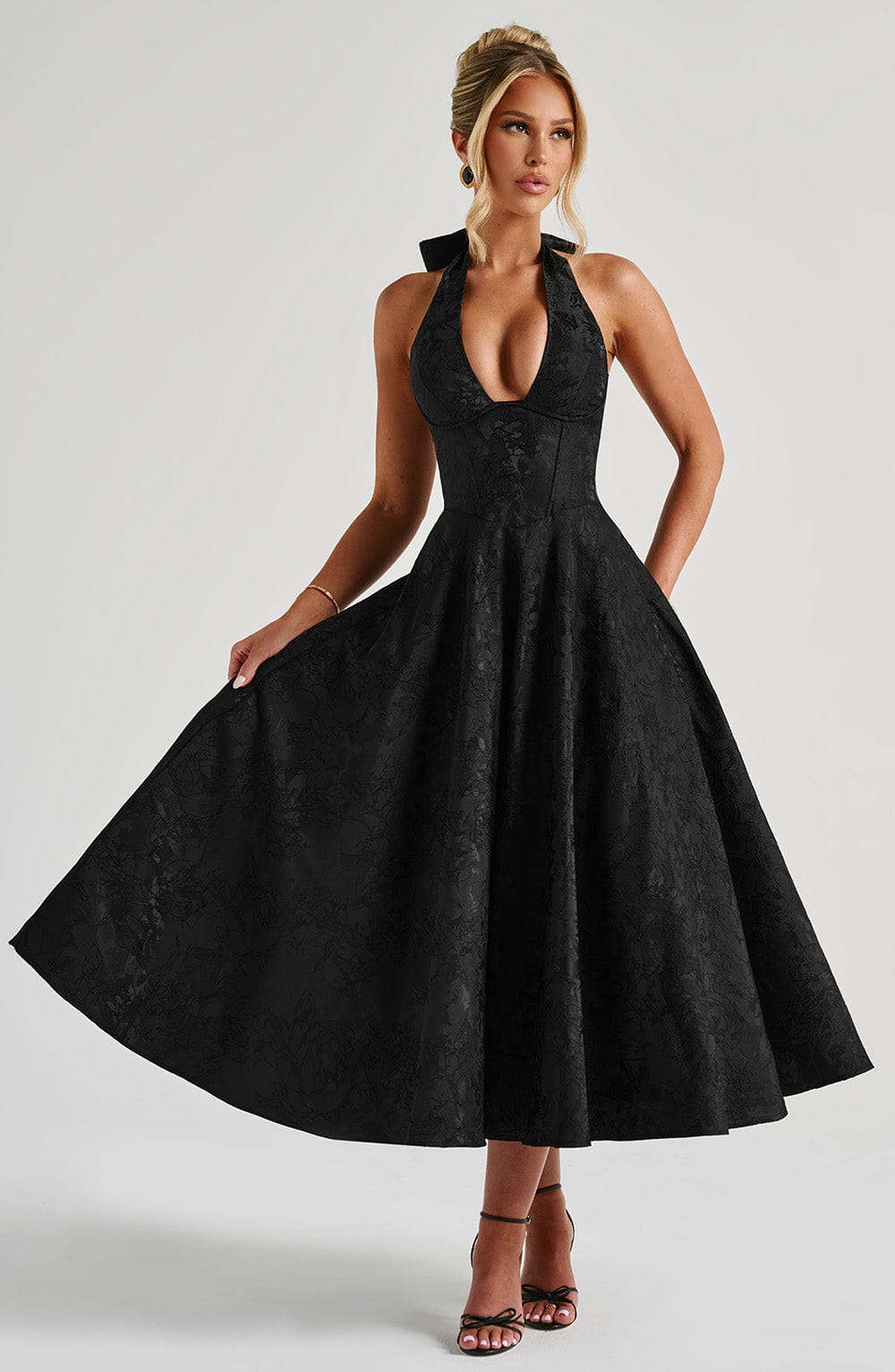 ELENA Open Back Dress - LidaPlace