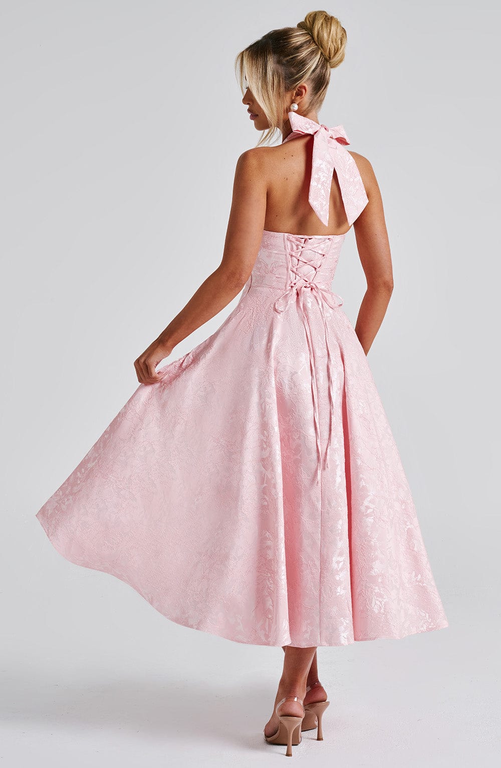 ELENA Open Back Dress - LidaPlace
