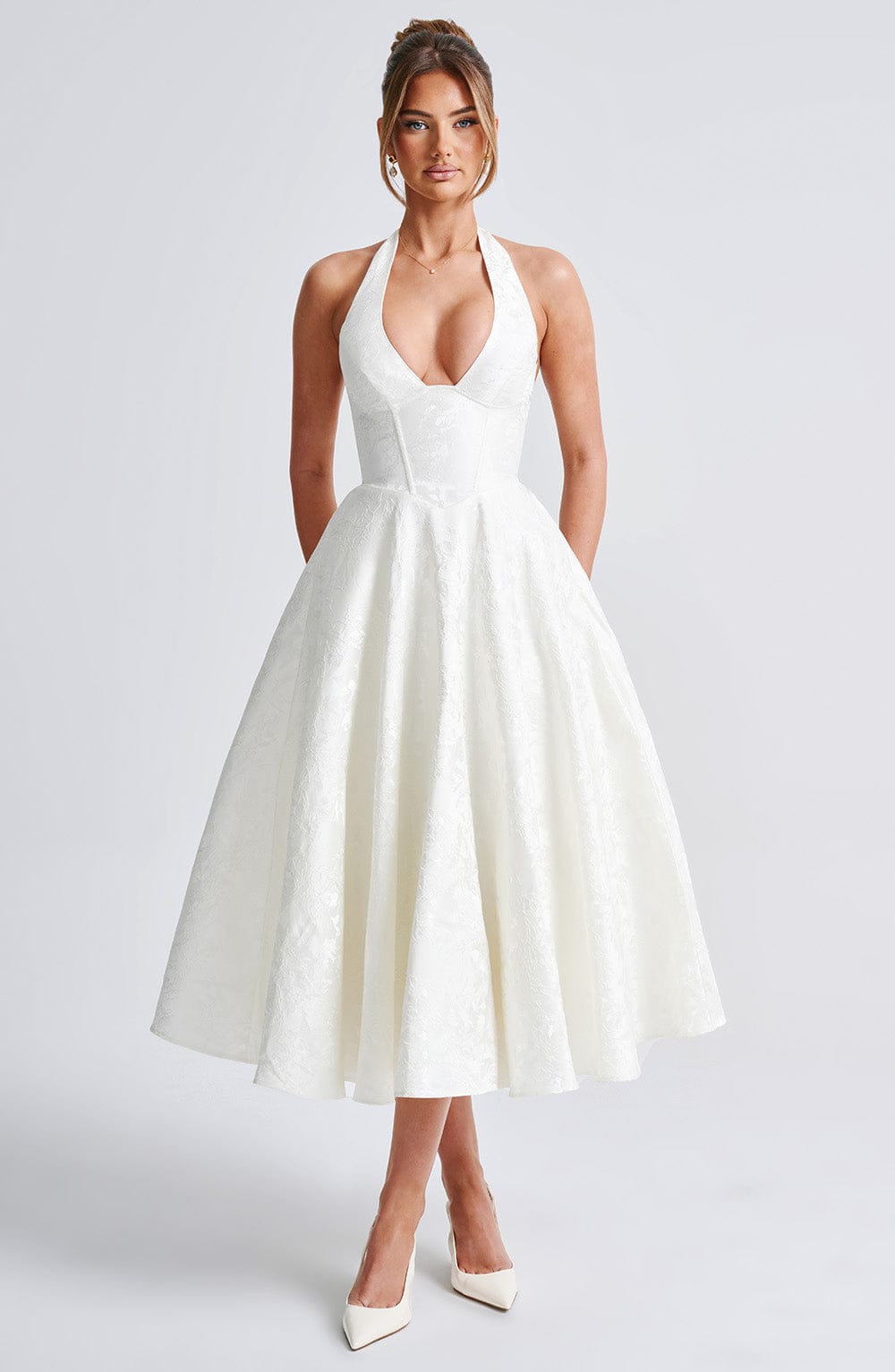 ELENA Open Back Dress - LidaPlace