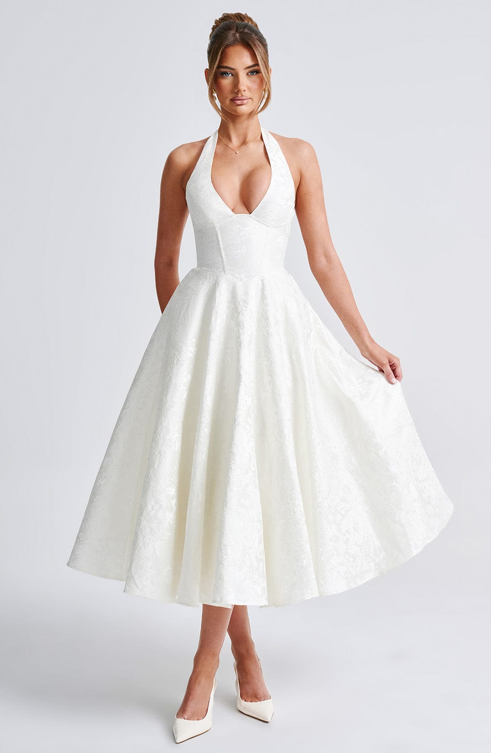 ELENA Open Back Dress - LidaPlace