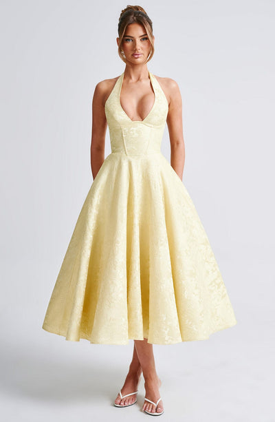 ELENA Open Back Dress - LidaPlace