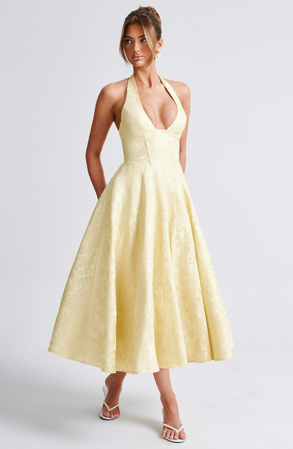 ELENA Open Back Dress - LidaPlace
