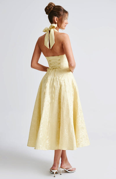 ELENA Open Back Dress - LidaPlace