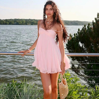 Elara Chiffon Dress - LidaPlace