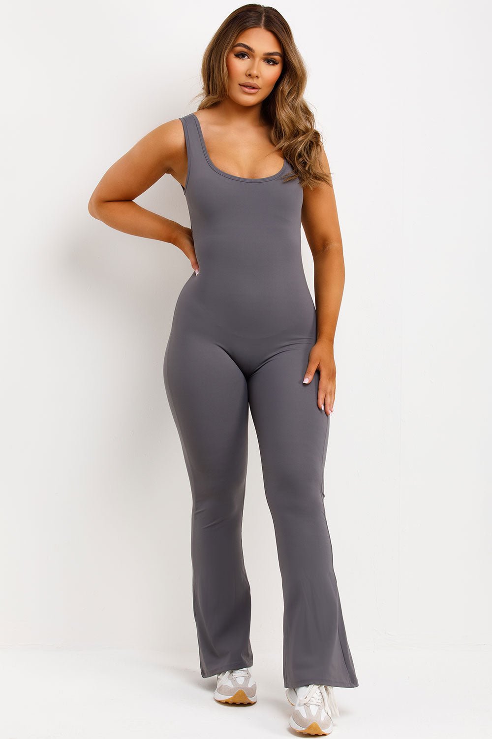 LYRA Flare Jumpsuit - LidaPlace
