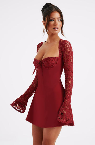 Elenora Sleeve Dress - LidaPlace