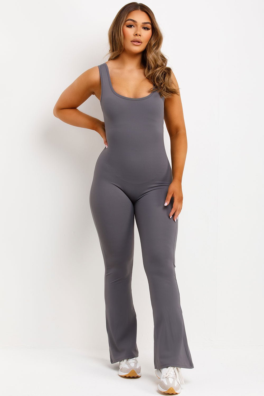 LYRA Flare Jumpsuit - LidaPlace