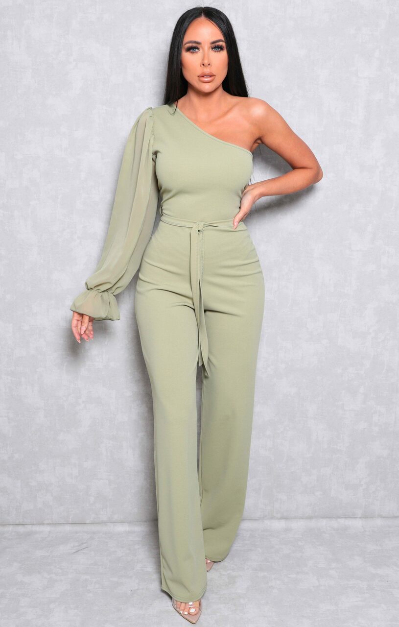 DAISY Sage Jumpsuit - LidaPlace