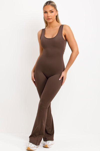 ELARA Flare Jumpsuit - LidaPlace