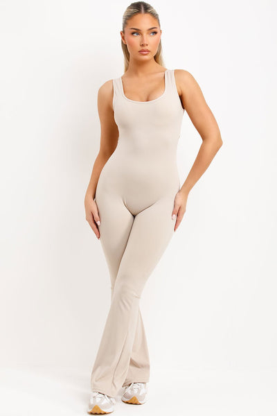 ELARA Flare Jumpsuit - LidaPlace