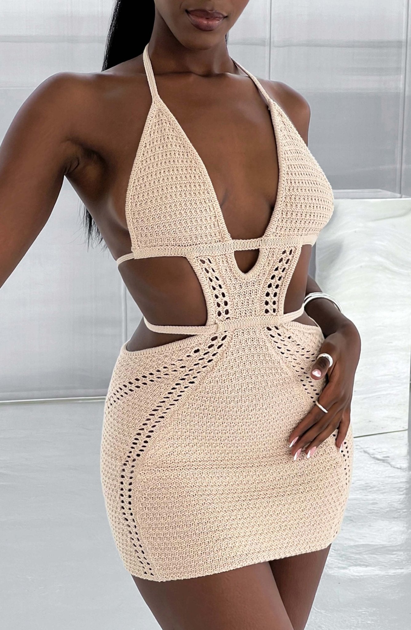 AVA Crochet Dress - LidaPlace