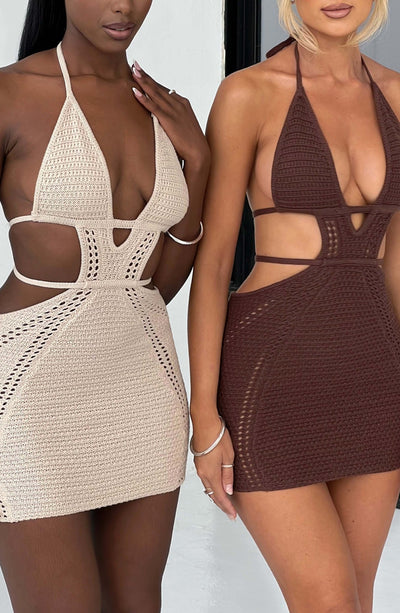 AVA Crochet Dress - LidaPlace