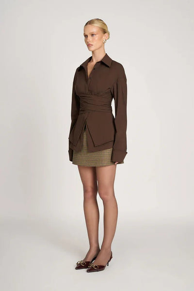 Serena Tailored Shirt - LidaPlace