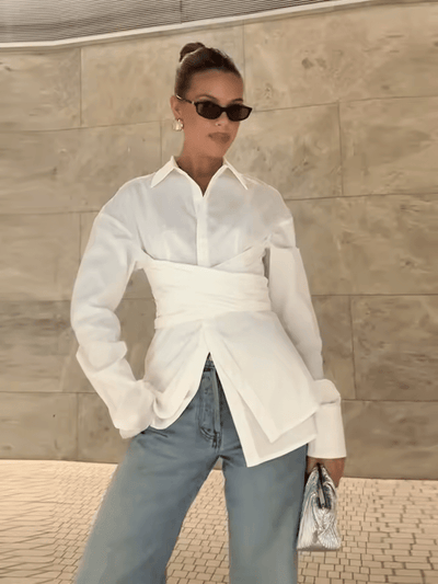 Serena Tailored Shirt - LidaPlace