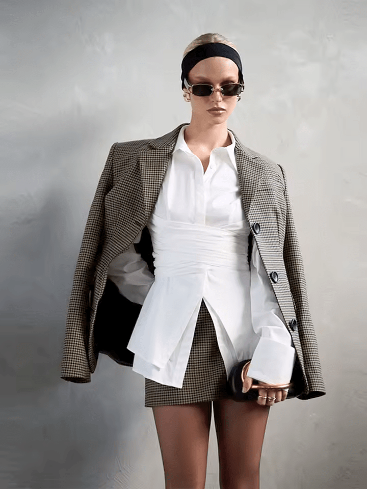 Serena Tailored Shirt - LidaPlace