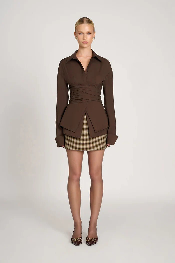 Serena Tailored Shirt - LidaPlace