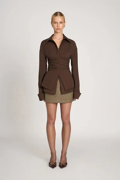 Serena Tailored Shirt - LidaPlace