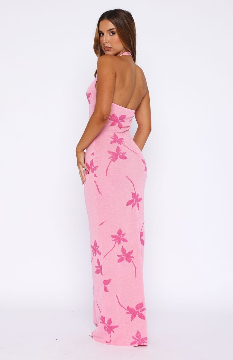 NOVA Halter Knit Dress - LidaPlace
